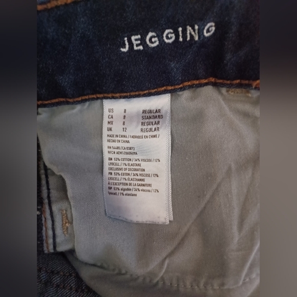 American Eagle Outfitters Blue Straight Jeans Classic Fit - Picture 8 of 9